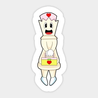 Chess piece Queen Nurse Sticker